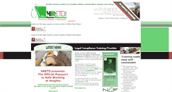 Desktop Screenshot of hretd.co.za